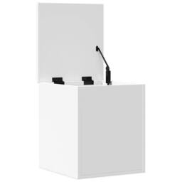 Berkfield Home Storage Box White 40x42x46 cm Engineered Wood - Size: 40 x 42 x 46 cm - thumbnail 7