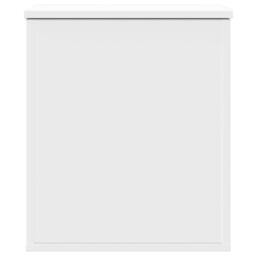 Berkfield Home Storage Box White 40x42x46 cm Engineered Wood - Size: 40 x 42 x 46 cm - thumbnail 4