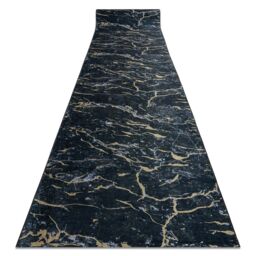 RugsX Anti-Slip Lotus Runner in Black - Size: 60 cm x 270 cm - thumbnail 1