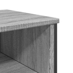Berkfield Home Classic Console Table Grey Sonoma 100x35x74.5 cm Engineered Wood - thumbnail 7