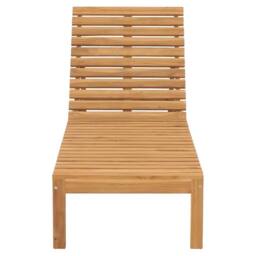 Berkfield Home Sun Loungers 2 pcs Solid Wood Teak in Brown