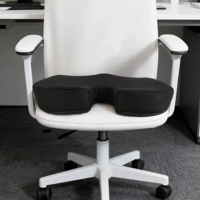 SPETLEK Orthopedic Memory Foam Seat Cushion in Black - image 1