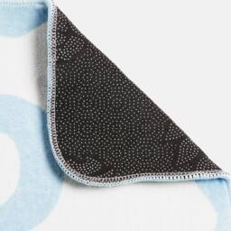 OHS Bow Velvet Bath Mat Soft Absorbent Shower Rug in Blue - thumbnail 5