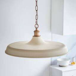 Netlighting Afragola Dome Pendant Ceiling Light Matt Warm White Satin Gold Paint - thumbnail 5