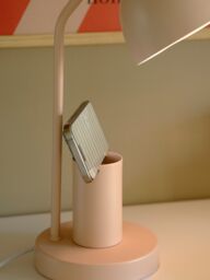 Nordlux Modern Indoor Table Lamp Pink Metal E27 Pen & Phone Holder - Mains Powered, IP20 - thumbnail 7