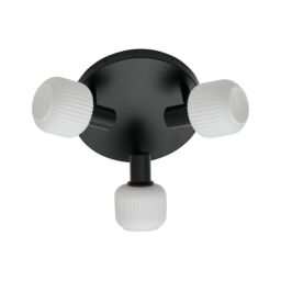 Nordlux Vintage Indoor Ceiling Light Black Glass E14 Adjustable Heads - Mains Powered, IP20 - thumbnail 4
