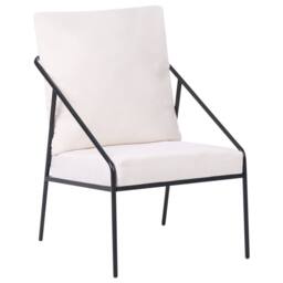 Wyld and Coco Black Metal Outdoor 4-Seater Set with Removable Covers - thumbnail 7