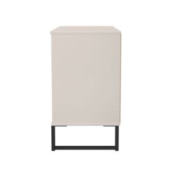 Ready Assembled 2 U Menai 3 Drawer TV Unit (Ready Assembled) in Taupe - thumbnail 3