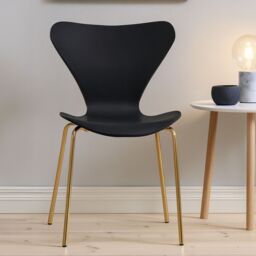 Orsina Elegant Design Dining Chair, Comfortable Breakfast Room Chair, Versatile Outdoor Chair in Gold - thumbnail 3