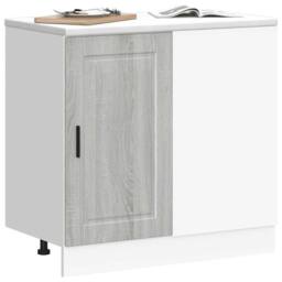 Berkfield Home Kitchen Base Cabinet Porto Grey Sonoma Engineered Wood - thumbnail 3