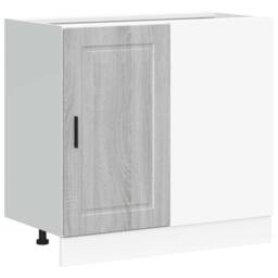 Berkfield Home Kitchen Base Cabinet Porto Grey Sonoma Engineered Wood - thumbnail 2