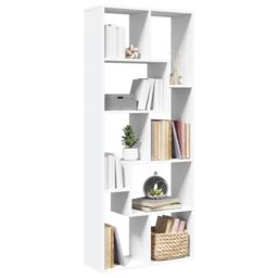 Berkfield Home Room Divider Bookcase White 67x25x161.5 cm Engineered Wood - thumbnail 1