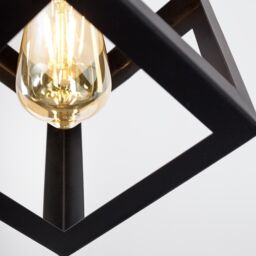 ValueLights Eschor Black Ceiling Pendant Shade - thumbnail 5