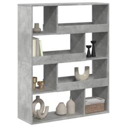Berkfield Home Room Divider Concrete Grey 100x33x125.5 cm Engineered Wood