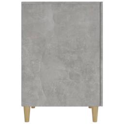 Berkfield Home Decorative Desk Concrete Grey 140x50x75 cm Engineered Wood - Size: 140 x 50 x 75 cm - thumbnail 8