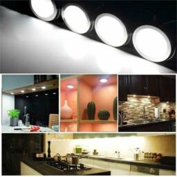 PAWNORA 6PCS Cool White LED Under Cabinet Lights - thumbnail 5