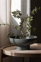 Blomus Miyabi Stoneware Vase M - Duck green - thumbnail 2