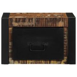 Berkfield Home Comfortable Bedside Cabinets 2 pcs Multicolour 40x35x25 cm Solid - Size: 40 x 35 x 25 cm - thumbnail 6