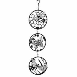 Marco Paul Hanging Garden Tree Decoration - Wings in Black - thumbnail 2