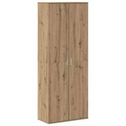 Berkfield Home Highboard Artisan Oak 70x35x180 cm Engineered Wood in Brown - Size: 70 x 35 x 180 cm - thumbnail 1