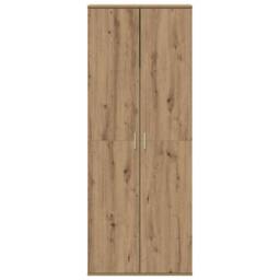 Berkfield Home Highboard Artisan Oak 70x35x180 cm Engineered Wood in Brown - Size: 70 x 35 x 180 cm - thumbnail 6