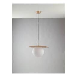 Netlighting Chaplin Globe Ceiling Pendant Satin Gold E27