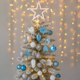 Neo Large 110PCS Christmas Tree Bauble Ornaments Set in Blue - thumbnail 2