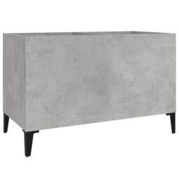Berkfield Home Record Cabinet Concrete Grey 74.5x38x48 cm Engineered Wood - thumbnail 2