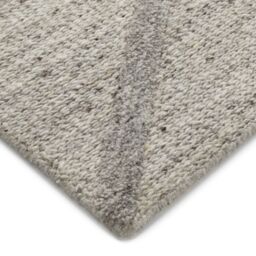 The Rug Shop UK Grey Modern Geometric Easy To Clean Cotton Backing Rug - Size: 200 cm x 290 cm - thumbnail 3