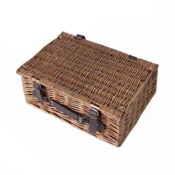 VOGREX Dark Brown M Picnic Gift Hampers Shop Retail Display Box - thumbnail 1
