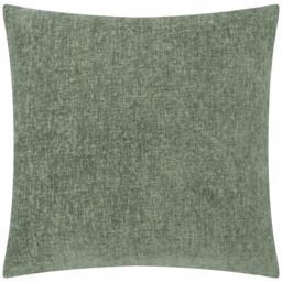 Wylder Nature Albus Barn Owl Floral Cushion in Green - Size: 45 cm x 45 cm - thumbnail 2