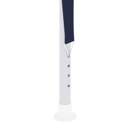 Berkfield Home Professional Party Tent with Side Walls 4x4 m Blue 90 g/m? in Navy - thumbnail 9