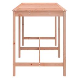 Berkfield Home Garden Table 203.5x90x110 cm Solid Wood Douglas in Light Tan - thumbnail 5