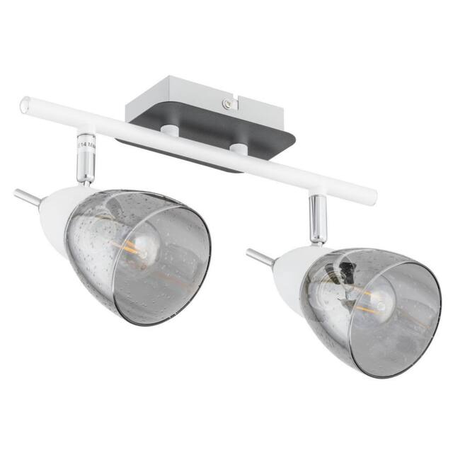 Netlighting Sky Twin Ceiling Spotlight White 30cm 2x E14