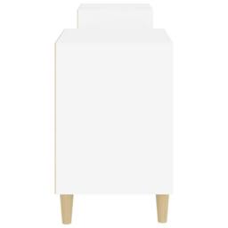 Berkfield Home TV Cabinet White 160x35x55 cm Engineered Wood - Size: 160 x 35 x 55 cm - thumbnail 8