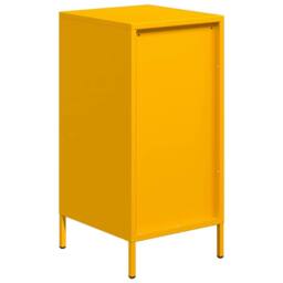 Berkfield Home Sideboard Mustard Yellow 35x39x73.5 cm Cold-rolled Steel - thumbnail 7