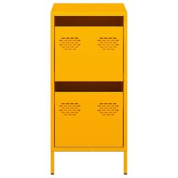 Berkfield Home Sideboard Mustard Yellow 35x39x73.5 cm Cold-rolled Steel - thumbnail 5