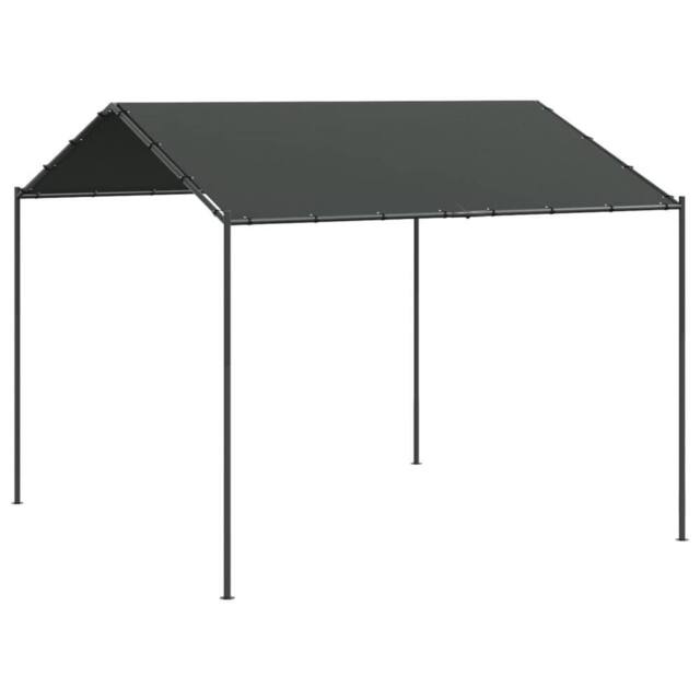 Berkfield Home Canopy Tent Anthracite 4x3 m Steel & Fabric in Dark Grey - image 1