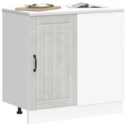 Berkfield Home Sink Base Cabinet Lucca Concrete Grey Engineered Wood - thumbnail 1