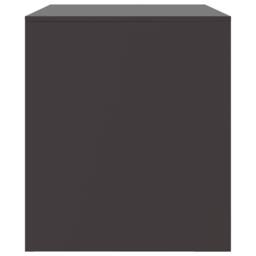 Berkfield Home TV Cabinets 2 pcs Black 67x39x44 cm Steel - Size: 67 x 39 x 44 cm - thumbnail 8