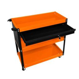 Monstershop T-Mech Tool Storage Trolley in Orange - thumbnail 9