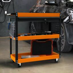 Monstershop T-Mech Tool Storage Trolley in Orange - thumbnail 6