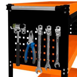 Monstershop T-Mech Tool Storage Trolley in Orange - thumbnail 7