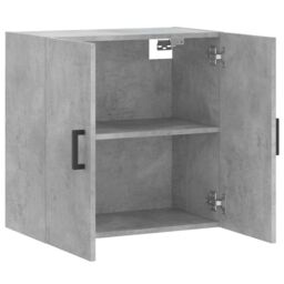 Berkfield Home Wall Cabinet Concrete Grey 60x31x60 cm Engineered Wood - Size: 60 x 31 x 60 cm - thumbnail 6