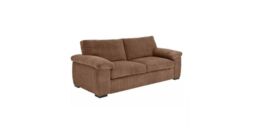 LUXURY LIFE Amalfi Collingdale Jumbo Cord Fabric Sofa Set in Light Brown - thumbnail 3