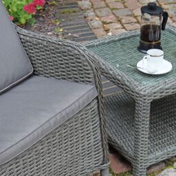 Royalcraft Paris 2 Seater Imperial Companion Set in Grey - thumbnail 2