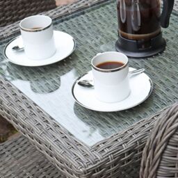 Royalcraft Paris 2 Seater Imperial Companion Set in Grey - thumbnail 3