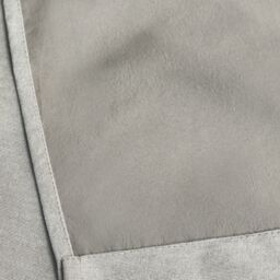 Luxury Living Chenille Blackout Eyelet Curtains Thermal Triple Weave Pair in Silver - Size: 168 cm width x 229 cm drop - thumbnail 5