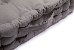 Snug City Chunky Booster Cushion in Grey - Size: 45 cm x 45 cm - thumbnail 3
