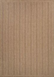 Desire Rugs Modern Herringbone Design Outdoor-Indoor Rugs Jute in Brown - Size: 50 cm x 80 cm - thumbnail 2